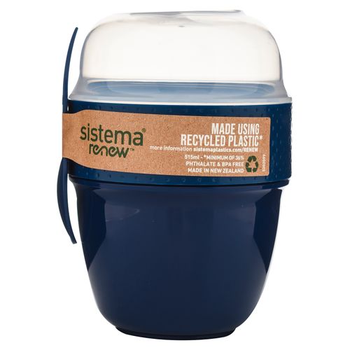 Recipiente Sistema Con Tenedor 515ml