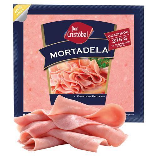 Mortadela Cuadrada Don Cristobal 375G