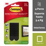 TIRAS ADHESIVAS PARA CUADROS GRANDES COMMAND 7,2KG (BLISTER 8PZ)