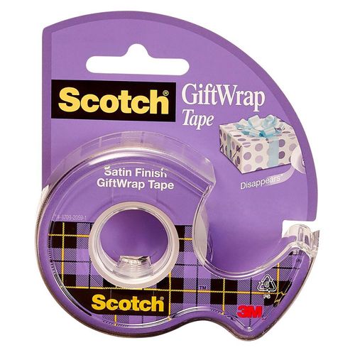 Cinta de Regalo, Scotch, 19 mm x 12,7 m