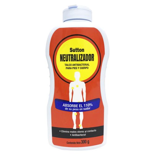 Talco Hansaplast Sutton neutralizador pote - 300 g