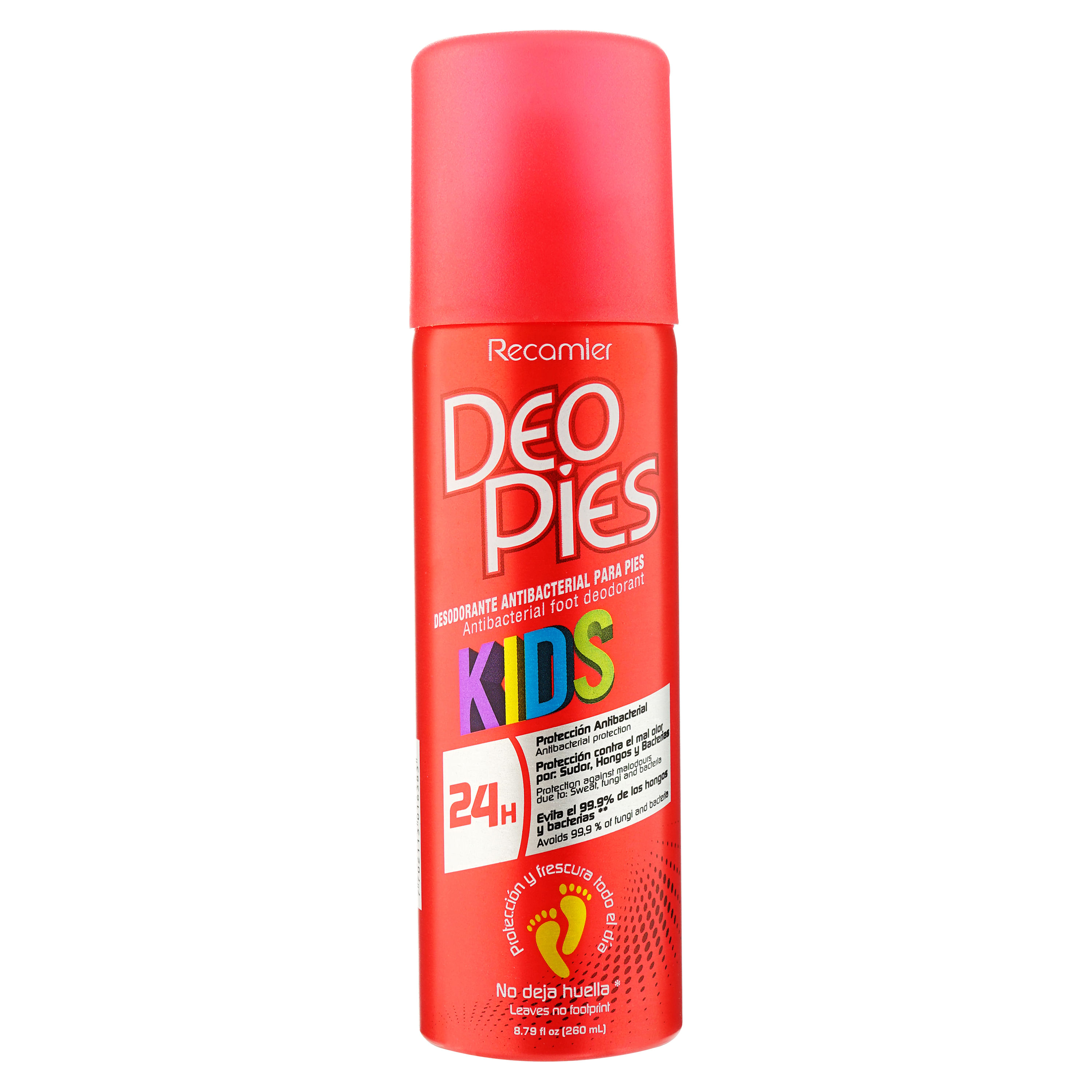 Comprar Desodorante Pies Recamier Antibacterial Kids -260ml