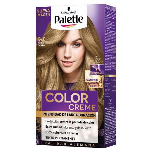 Tinte para el cabello Palette rubio claro - 1 Ud