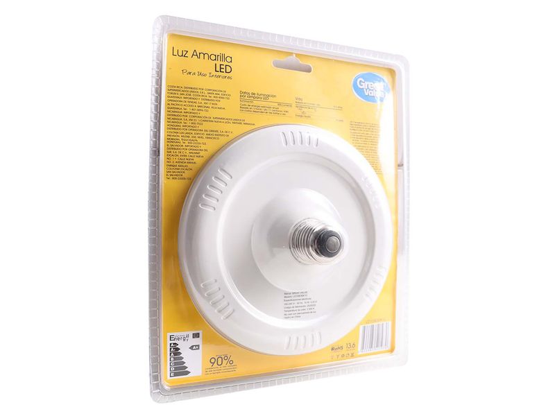 Lampara-Great-Value-Tipo-Disco-Led-10W-Luz-Amarilla-5-43307