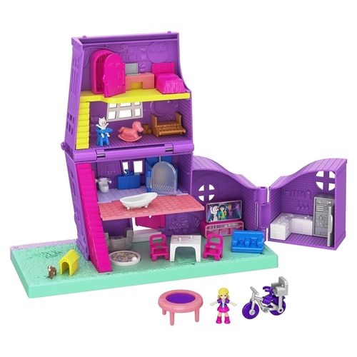Polly Pocket Pollyville Casa De Polly