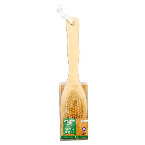Cepillo Equate De Madera 2 En 1