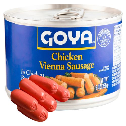 Salchichas Goya De Pollo Vienna 255Gr