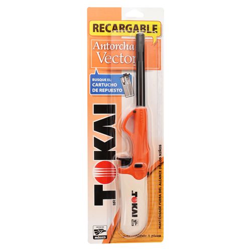 Encendedor Tokai Antorcha Vector Recargable - unidad