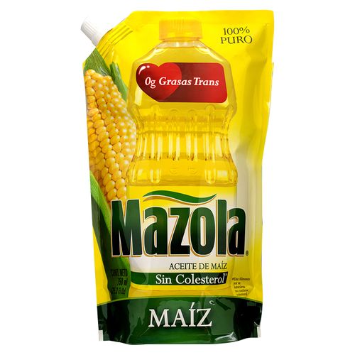 Aceite Mazola De Maíz Doy Pack - 750ml