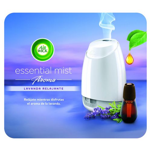 Difusor Air Wick De Fragancias Essential Mist Lavanda Aparato + Repuesto -20ml