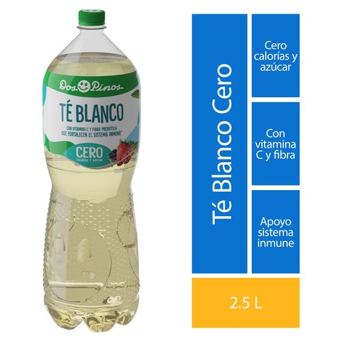 Refresco Dos Pinos Cero Té Blanco -2500ml