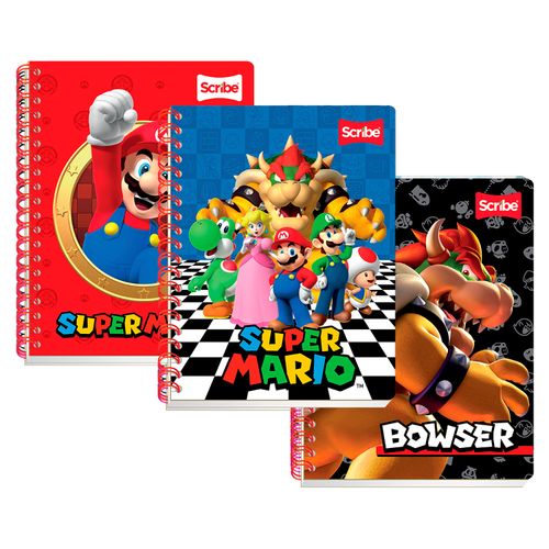 Cuaderno Mariobros Scribe Resor Ray 100H