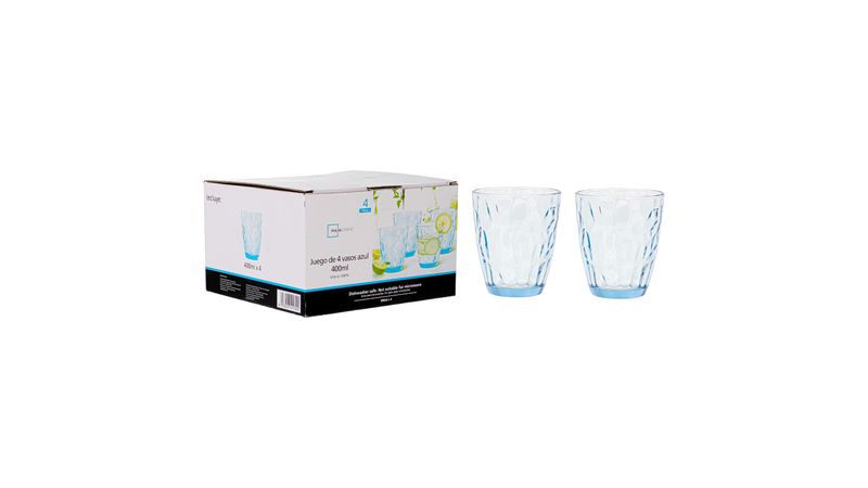 VASO CRISTAL 8 PIEZAS MAINSTAYS