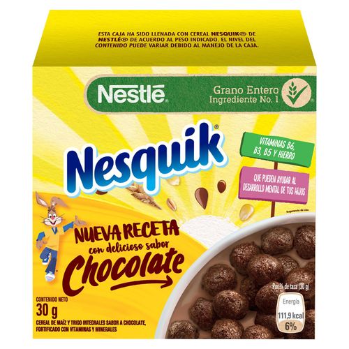 NESTLE NESQUIK® Chocolate Cereal 30g Cubo