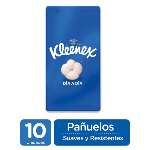 Pañuelos Facial Kleenex Pocket 10 unidades
