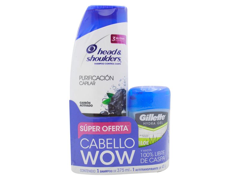 Shampoo-Head-Shoulders-Charcoal-375ml-Gillette-Hydra-45gr-1-72827