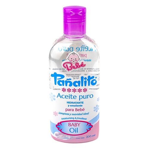 Aceite Pañalito Para Bebé Puro -200ml