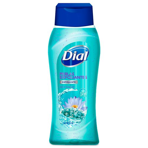 Gel Baño Dial Perlas Exfoliantes -354ml