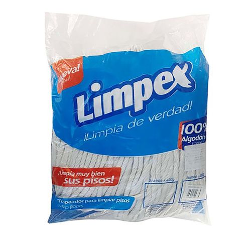 Mecha Para Piso Limpex Blanca #50