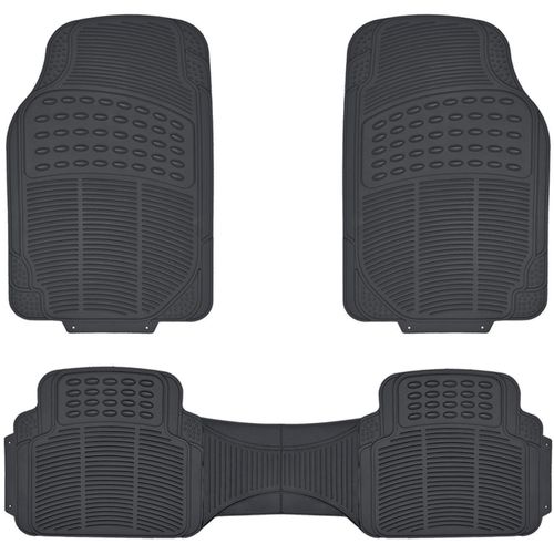 Set Alfombras Auto Drive 3 Piezas Negro PVC