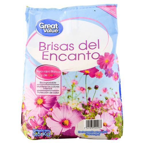 Detergente Great Value Brisas -5500gr