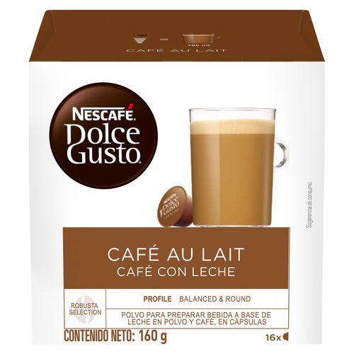 Nescafé® Dolce Gusto Café Au Lait Caja 16 Capsulas