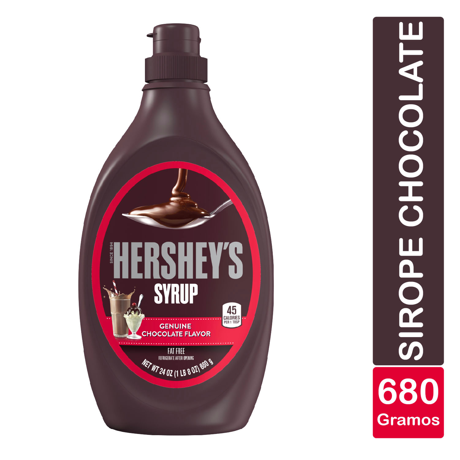 Comprar Sirope Great Value Chocolate - 680gr