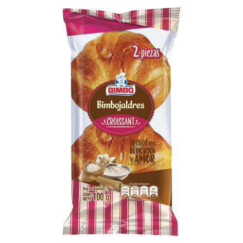 Croissant Bimbo Bimbojaldres 2 unidades -100gr