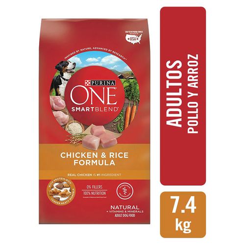 Purina One Adulto Chicken & Rice 7.4kg