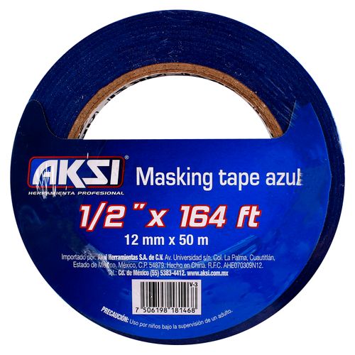 Masking Handi W Tape Azul De 12Mm