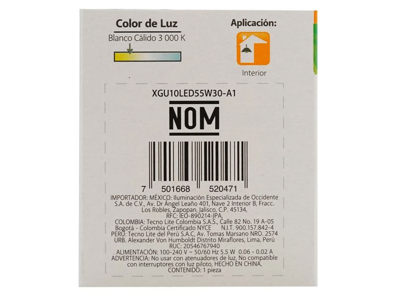 Gu10-55W-Tecnolite-Luz-Calida-3-69678