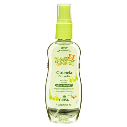 Spray Grisi Anti Mosquitos Ricitos De Oro -100ml