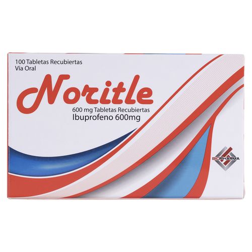 Noritle 600Mg, Precio indicado por unidad