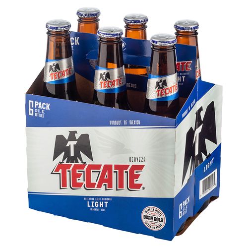 6 Pack Cerveza Tecate Light - 2130ml