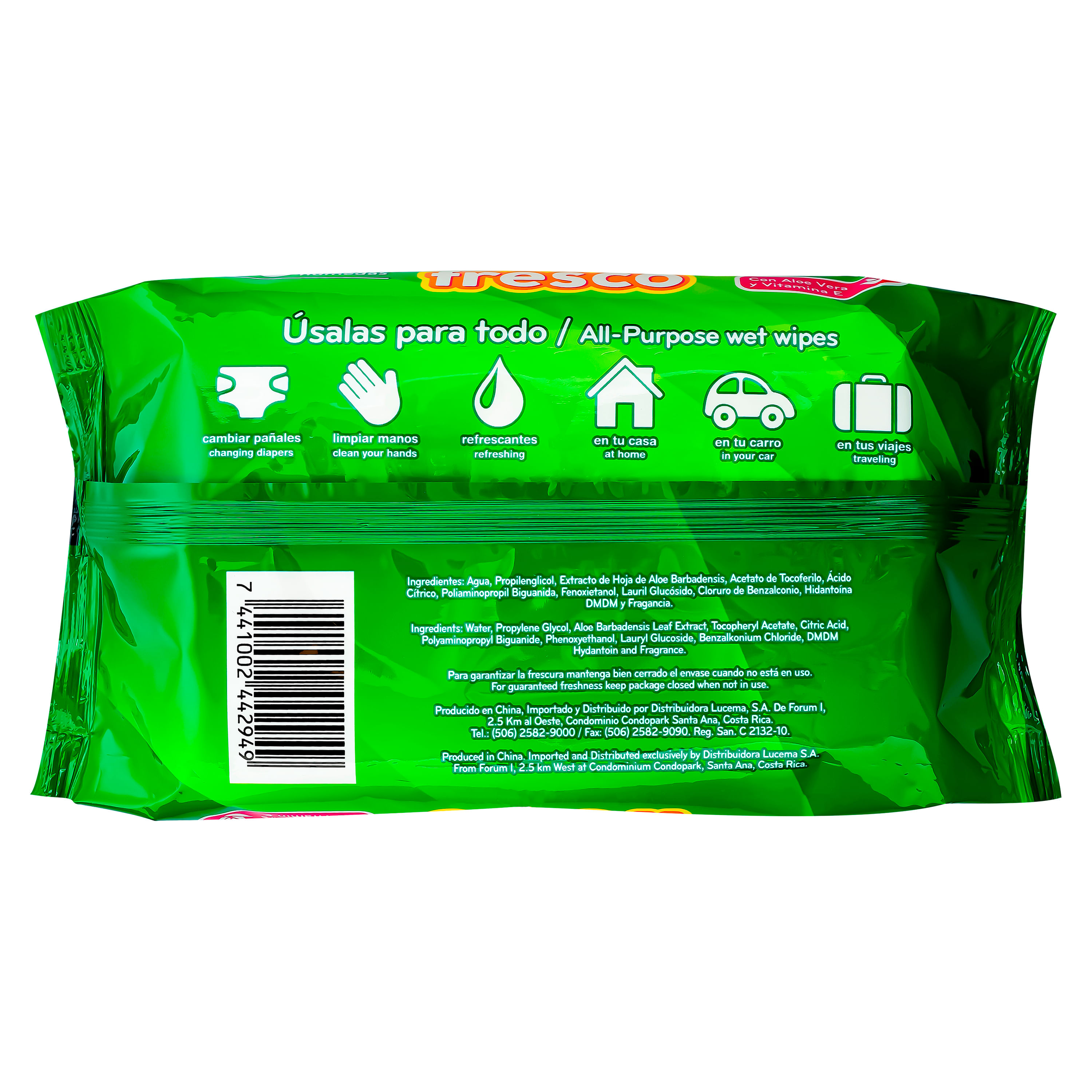  Tempo - Papel higiénico húmedo - Manzanilla suave y nutritiva,  2 x 42 toallas : Salud y Hogar