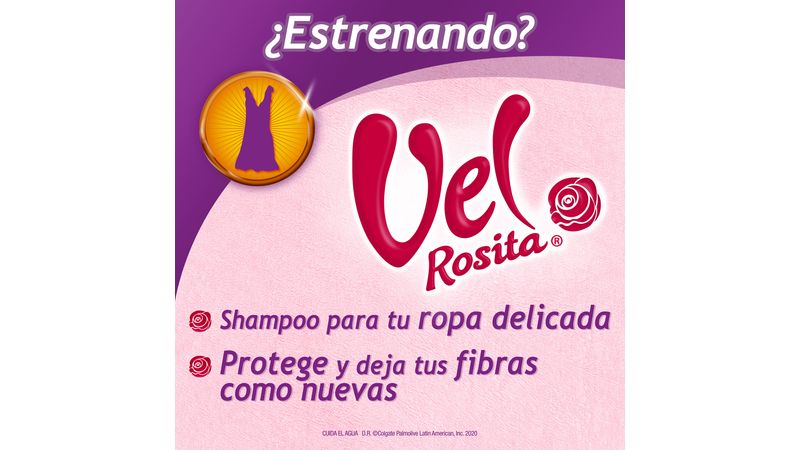 Comprar Doypack Detergente Líquido Marca Vel Rosita Delicada -500ml |  Walmart Costa Rica