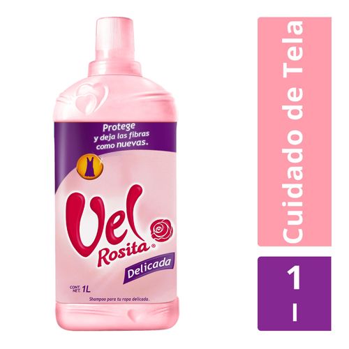 Detergente Líquido Vel Rosita Delicada Botella - 1Lt