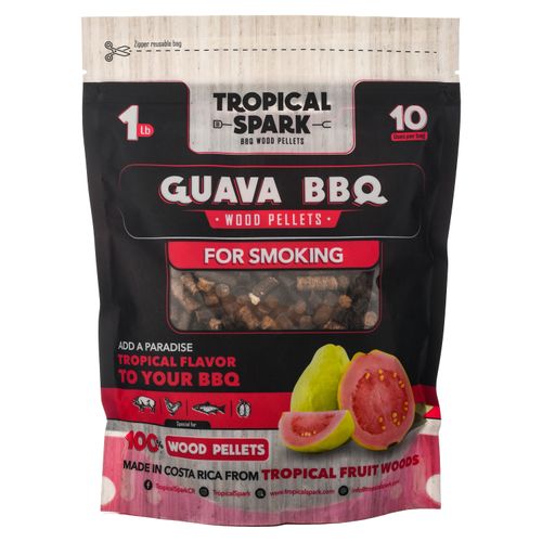 Pellets Tropical Spark De Madera Guayaba BBQ Para Ahumar