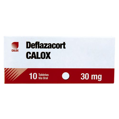 Deflazacort 30Mg, Precio indicado por unidad