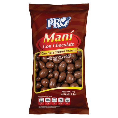 Maní Pro Chocolate -70gr