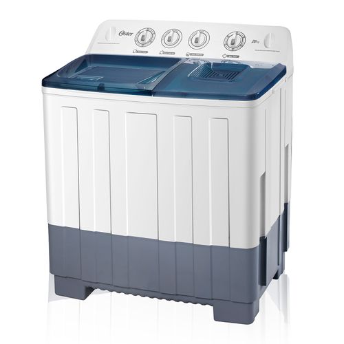 Lavadora Semi Automatica Oster 22 Kg Color Blanco con Tambor De Plástico