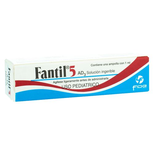 Fantil 5 Pediatrico 1 ml, Precio indicado por unidad