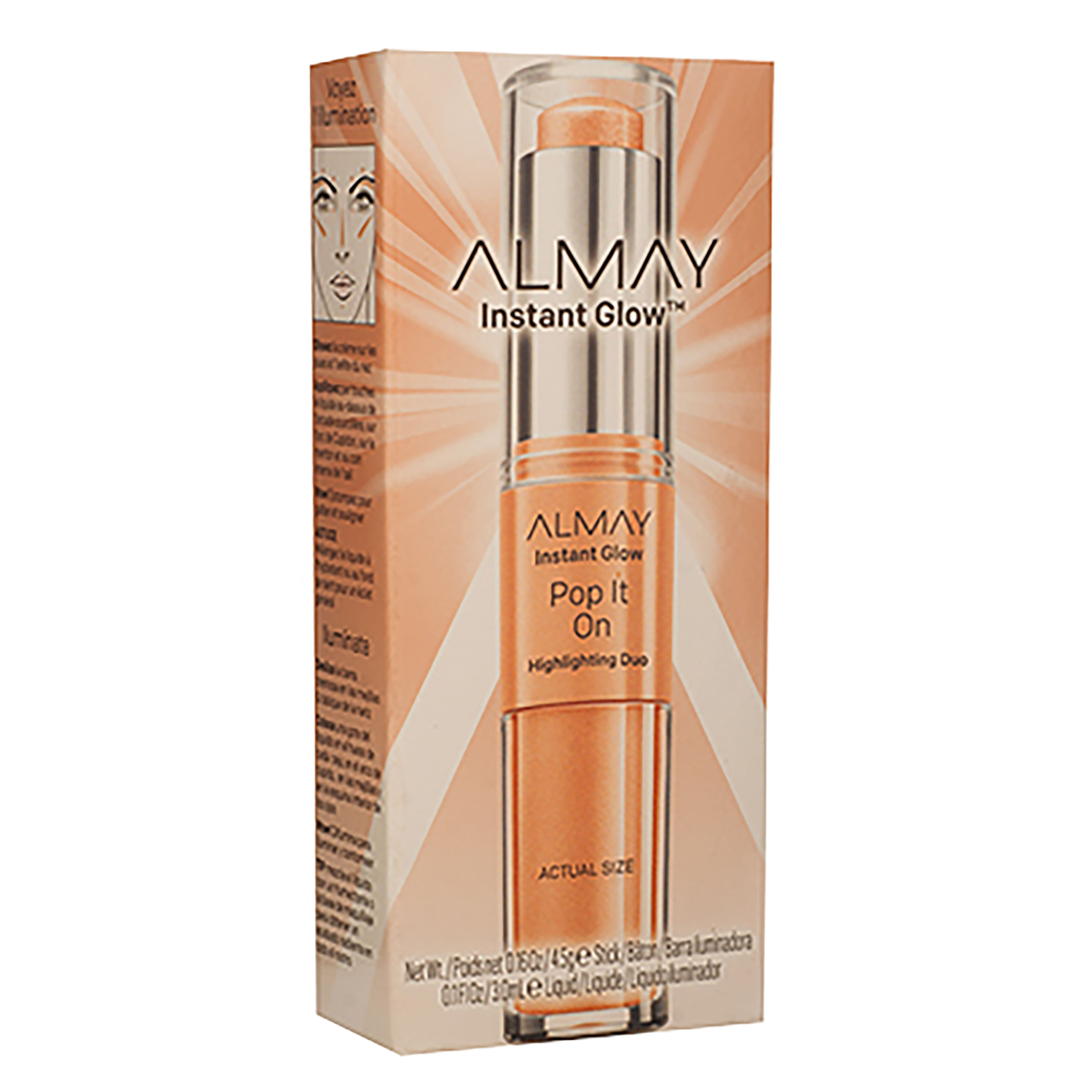 Comprar Iluminador Almay Duo Líquido Nude 200 -3ml | Walmart Costa Rica