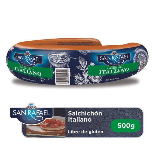 Salchichón San Rafael italiano -500 g
