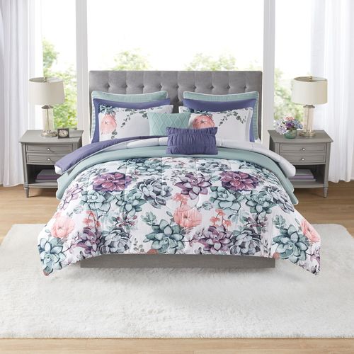 Edredón Better Homes 10 Piezas Queen Flores