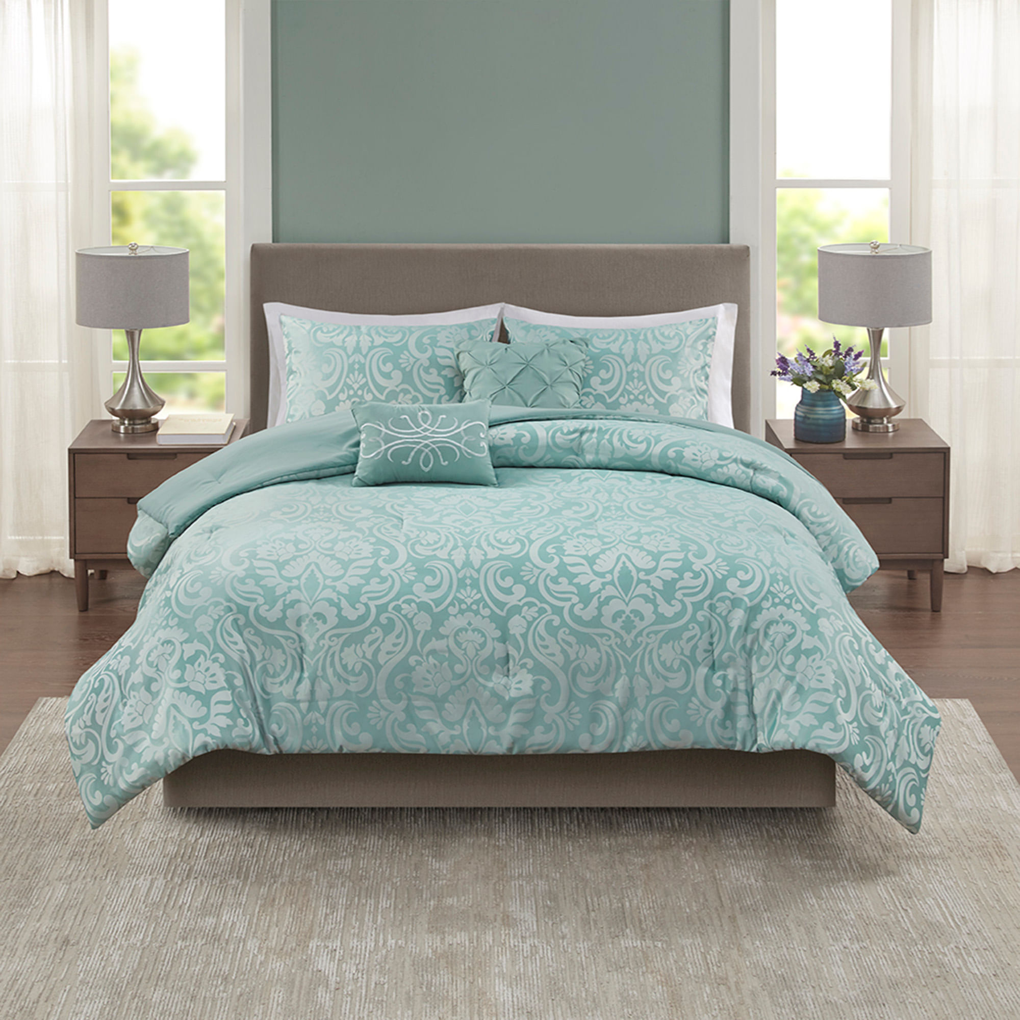 Edred-n-Better-Homes-5-Piezas-Jacquard-Queen-Verd-1-73177