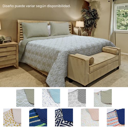 Cubrecama Dormiplus Estampado King