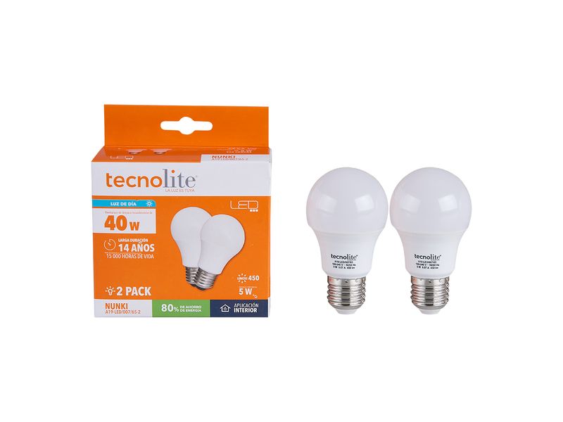 Bombillo-Tecnolite-LED-A19-5W-6500K-100-240V-2PK-1-69673