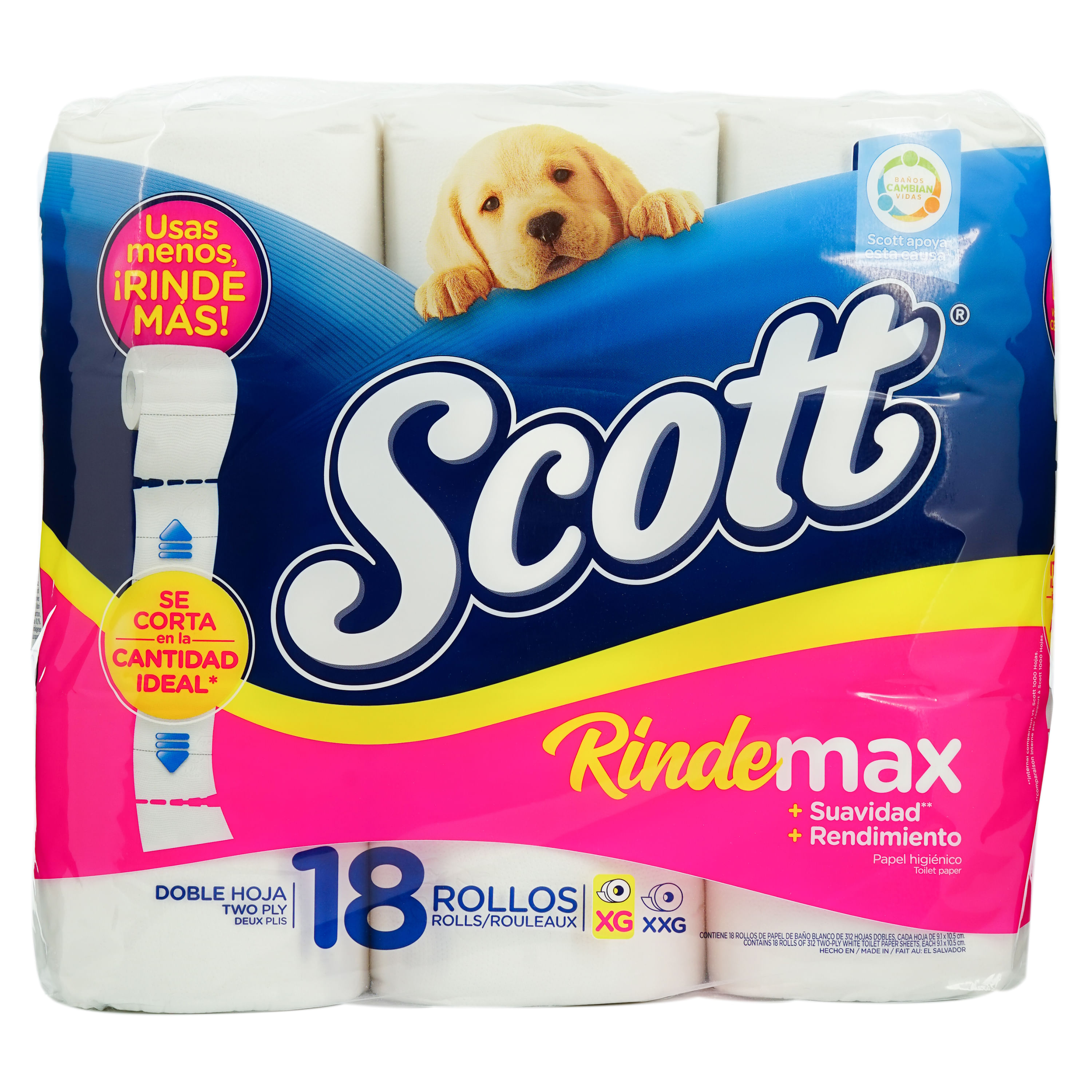 Papel higiénico scottex 16 rollos - Aripin Supermercado online