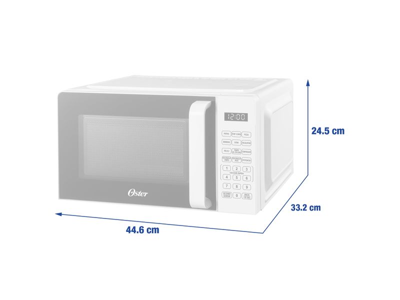 Microondas-Digital-Oster-0-7-Pies-Cubicos-Color-Blanco-Puerta-Negra-Apertura-De-Puerta-Con-Agarradera-Reloj-Digital-Y-Seguro-De-Ni-os-4-69957